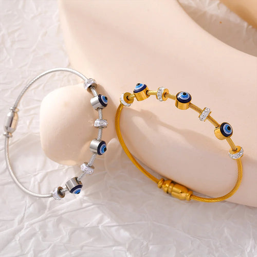 EyeLuxe™ - Evil Eye Crystal Bracelet - Balli Outlet