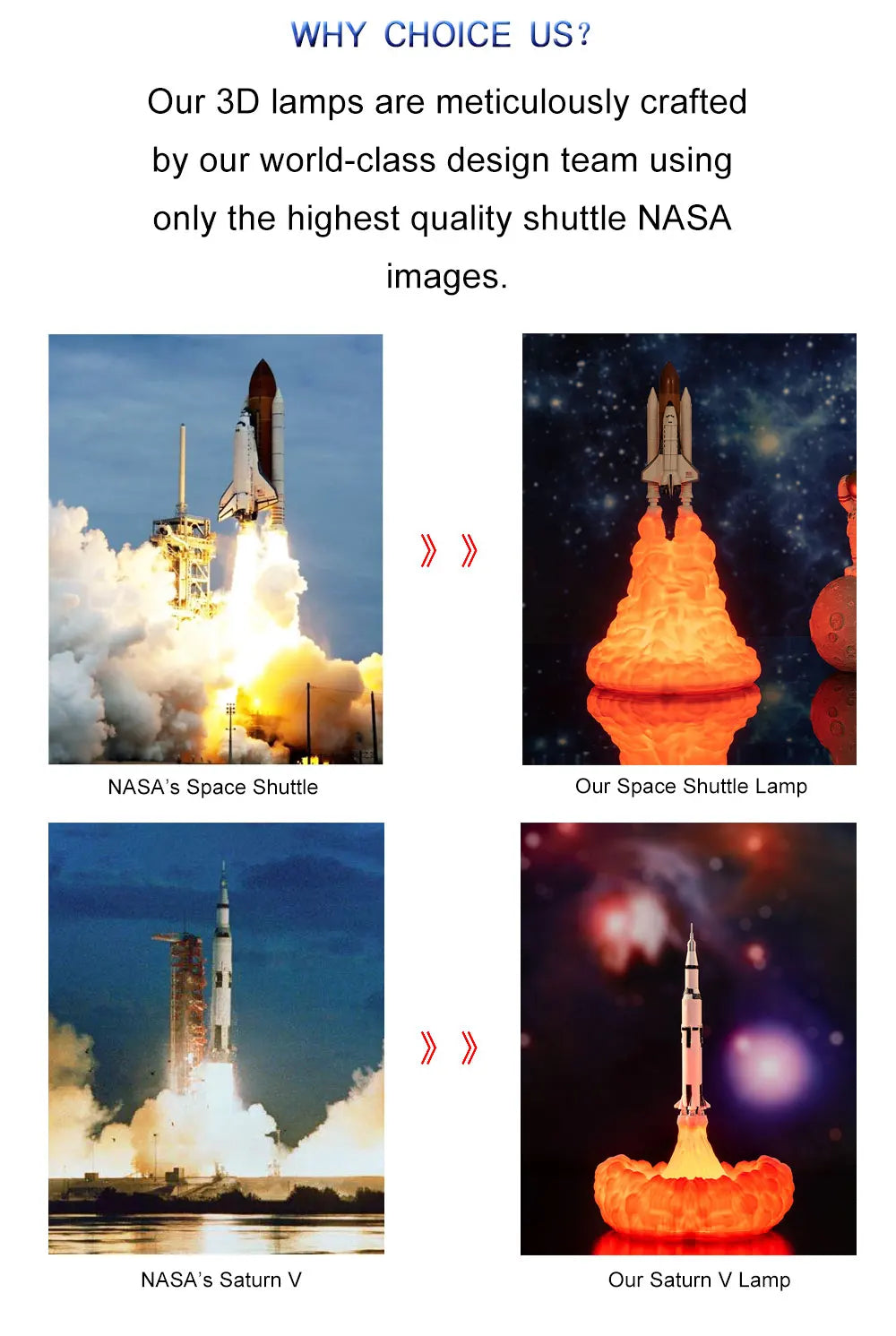 AstroLuxe™ Saturn V Light