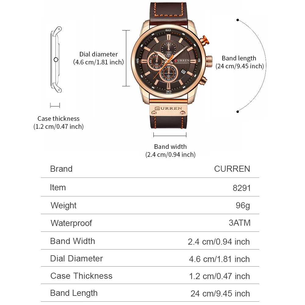 CURREN Elite Chrono - Balli Outlet