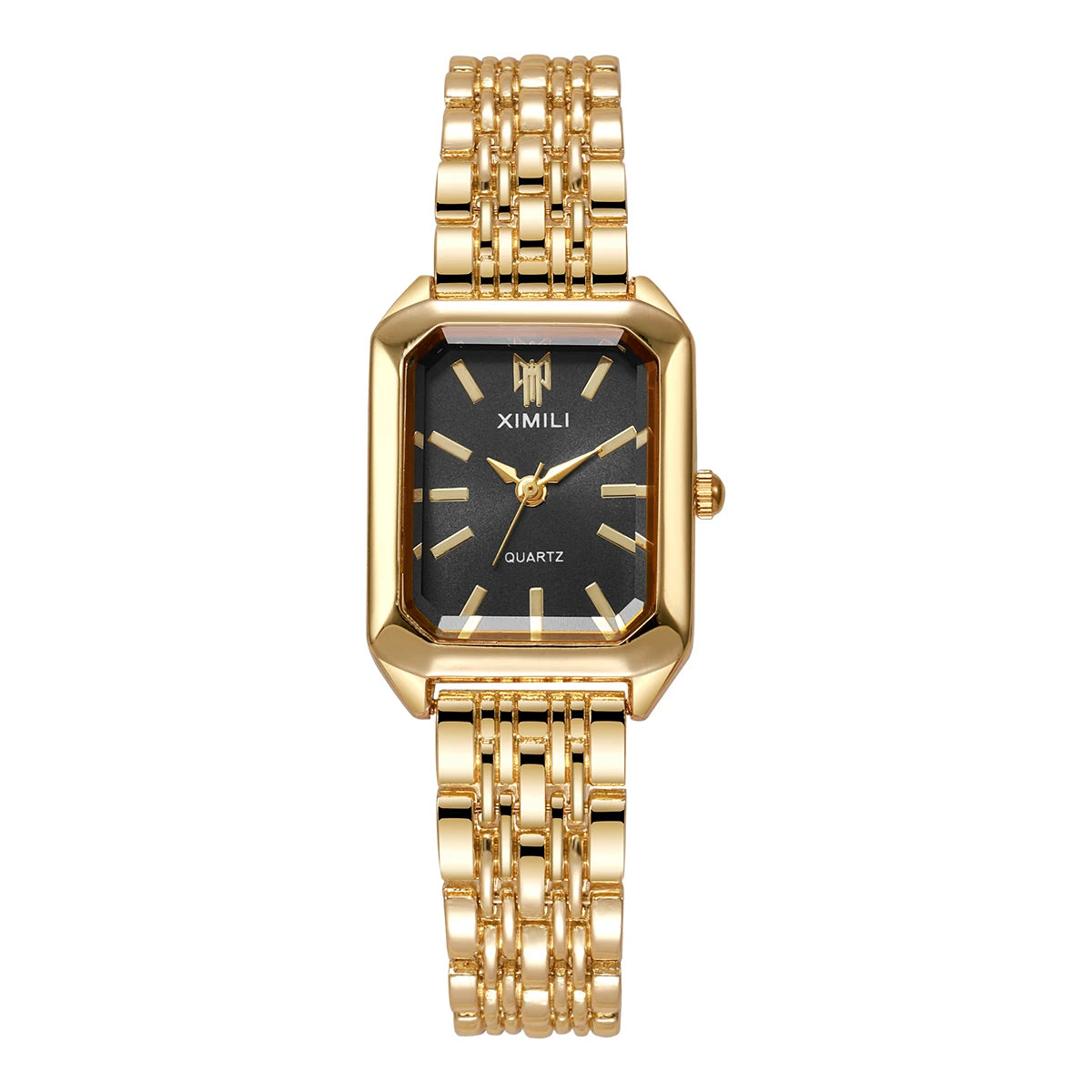 Twice as Nice™: Buy 1 Get 2 Luxury Women’s Rectangle Quartz Watche