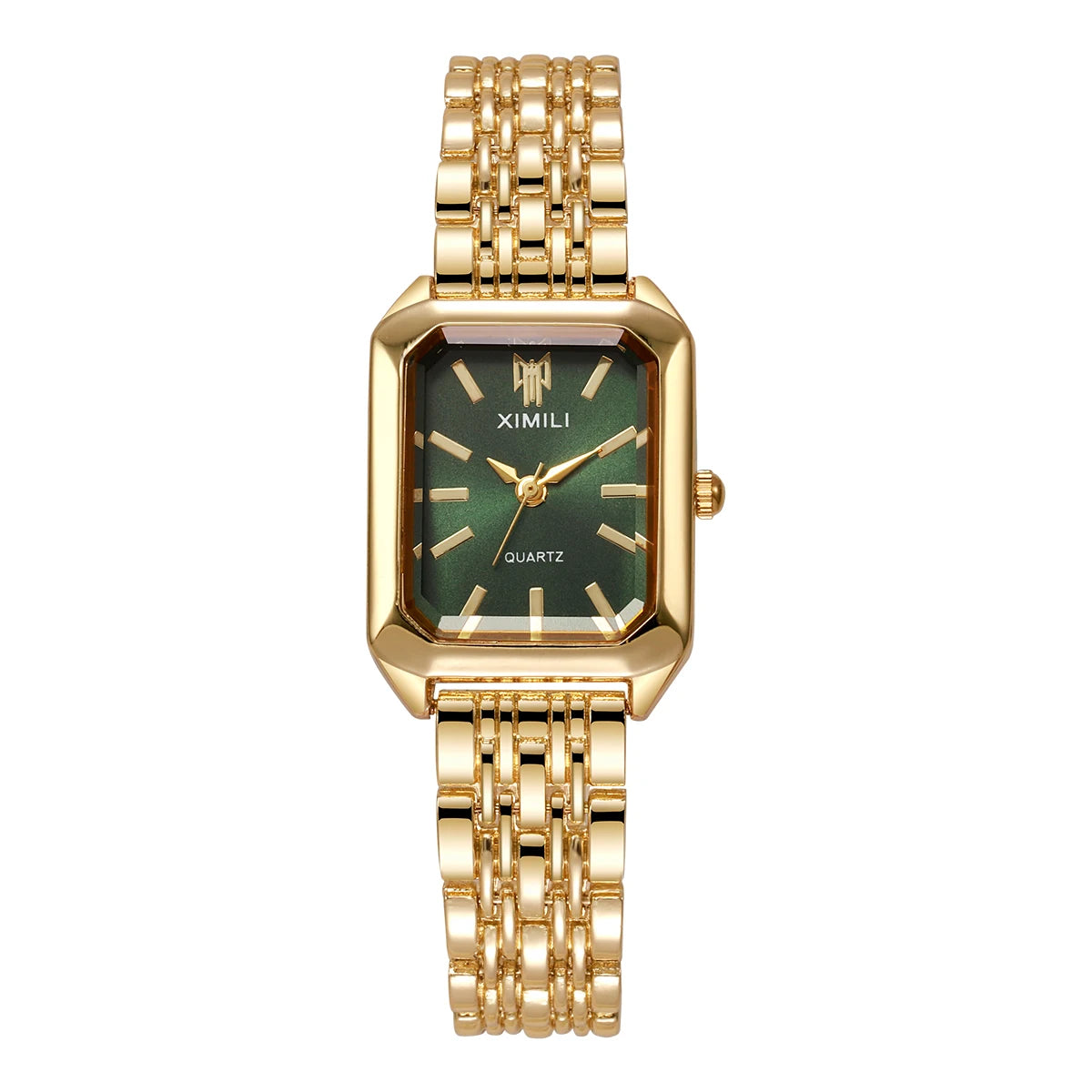 Twice as Nice™: Buy 1 Get 2 Luxury Women’s Rectangle Quartz Watche