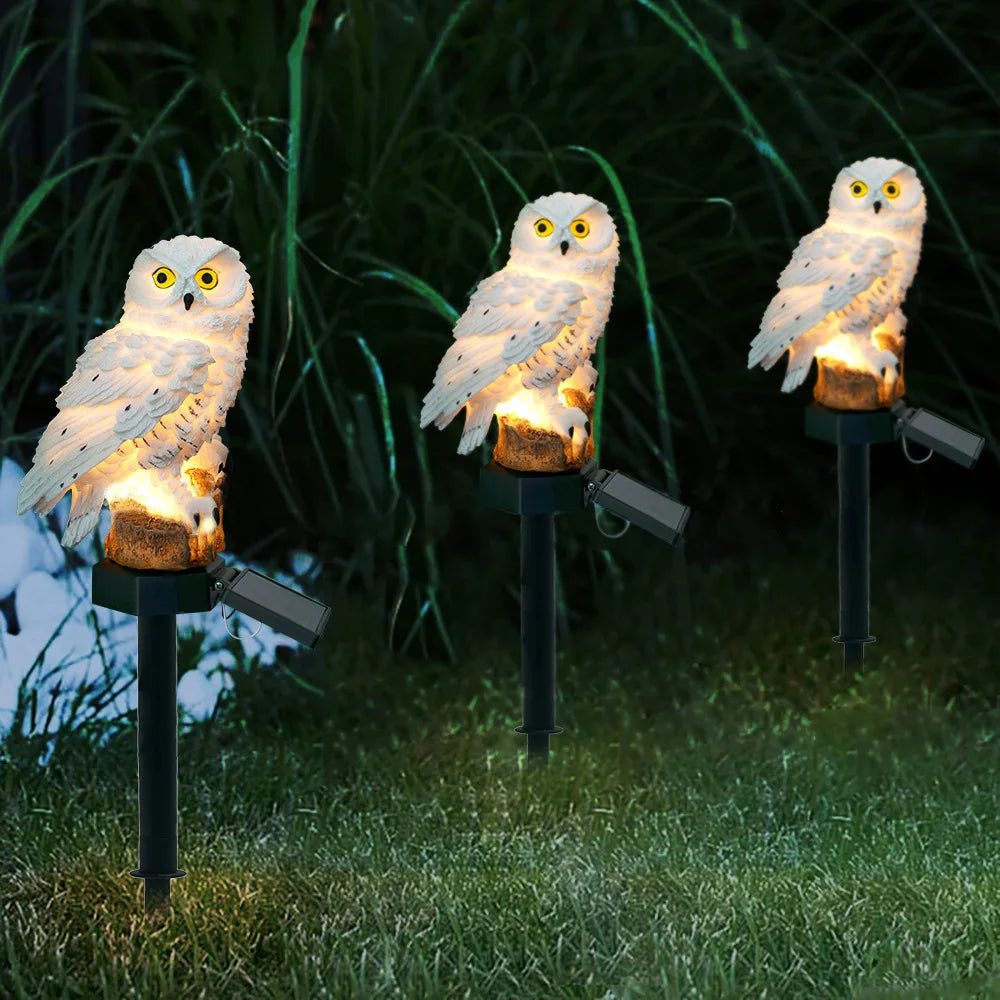 GlowHoot™ Solar Owl Lantern - Balli Outlet