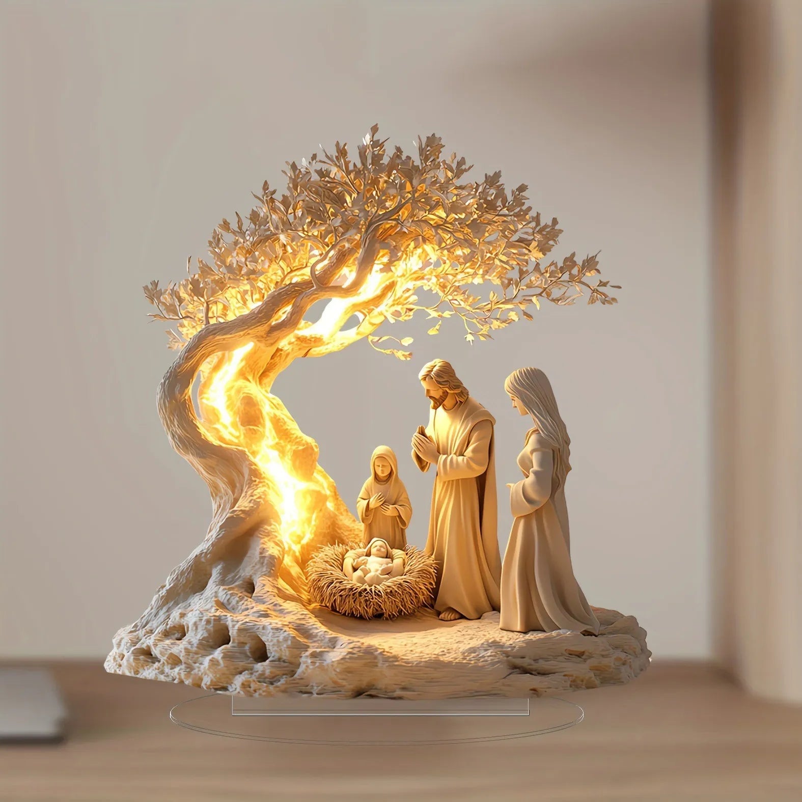 GraceBloom™ Tree of Life Christ Statue