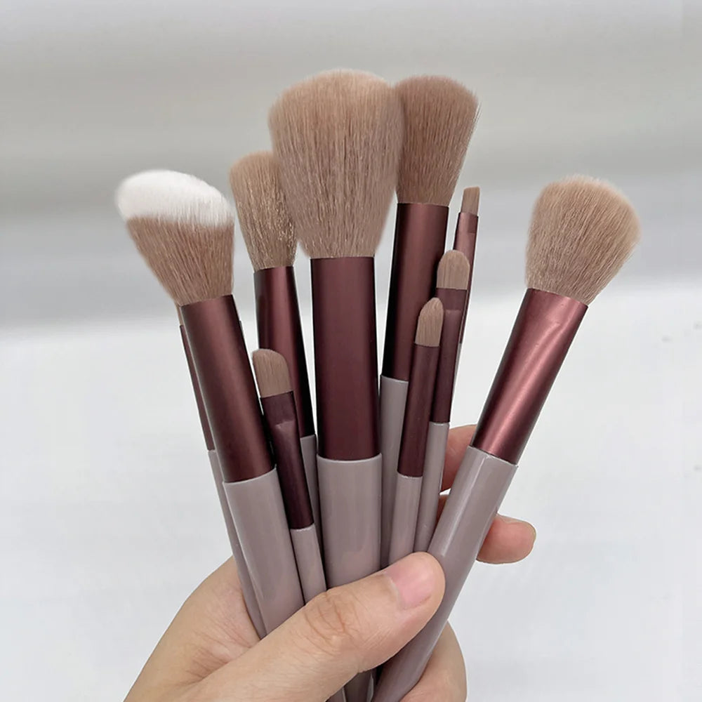 Blush&Blend™ 13-Piece Makeup Brush Set - Balli Outlet