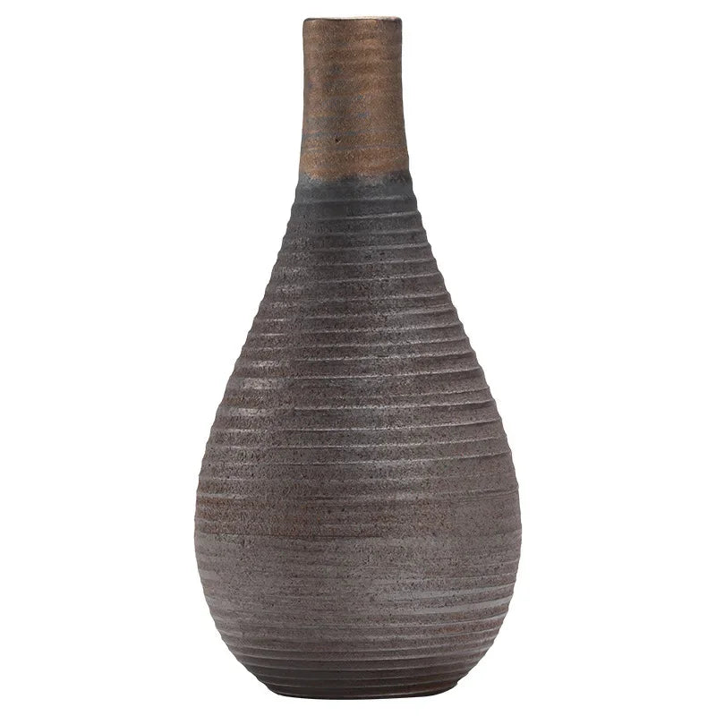 ElegantEcho™ Handmade Ceramic Vase