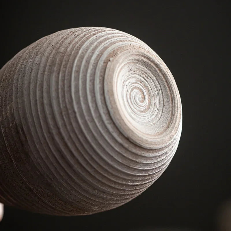 ElegantEcho™ Handmade Ceramic Vase