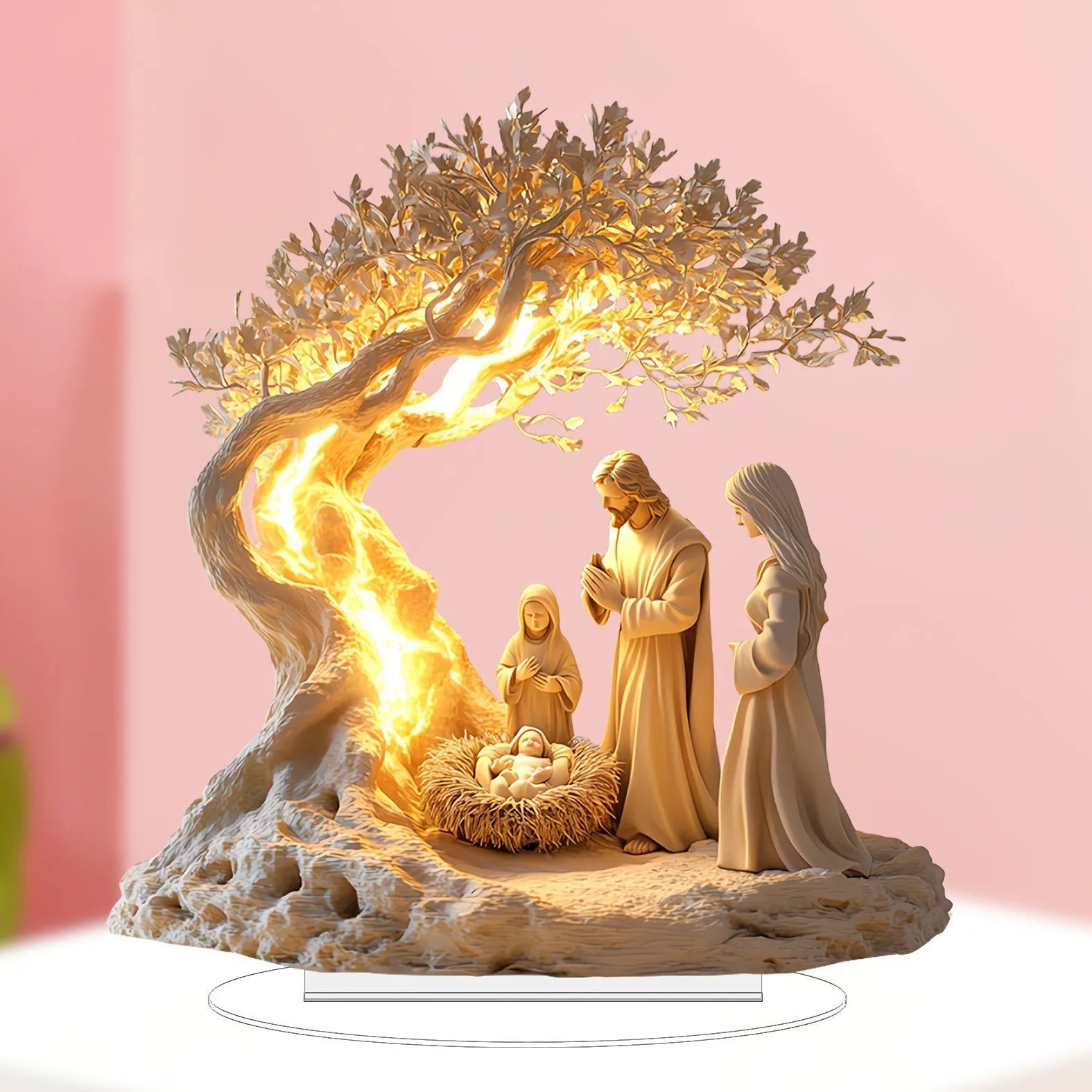 GraceBloom™ Tree of Life Christ Statue
