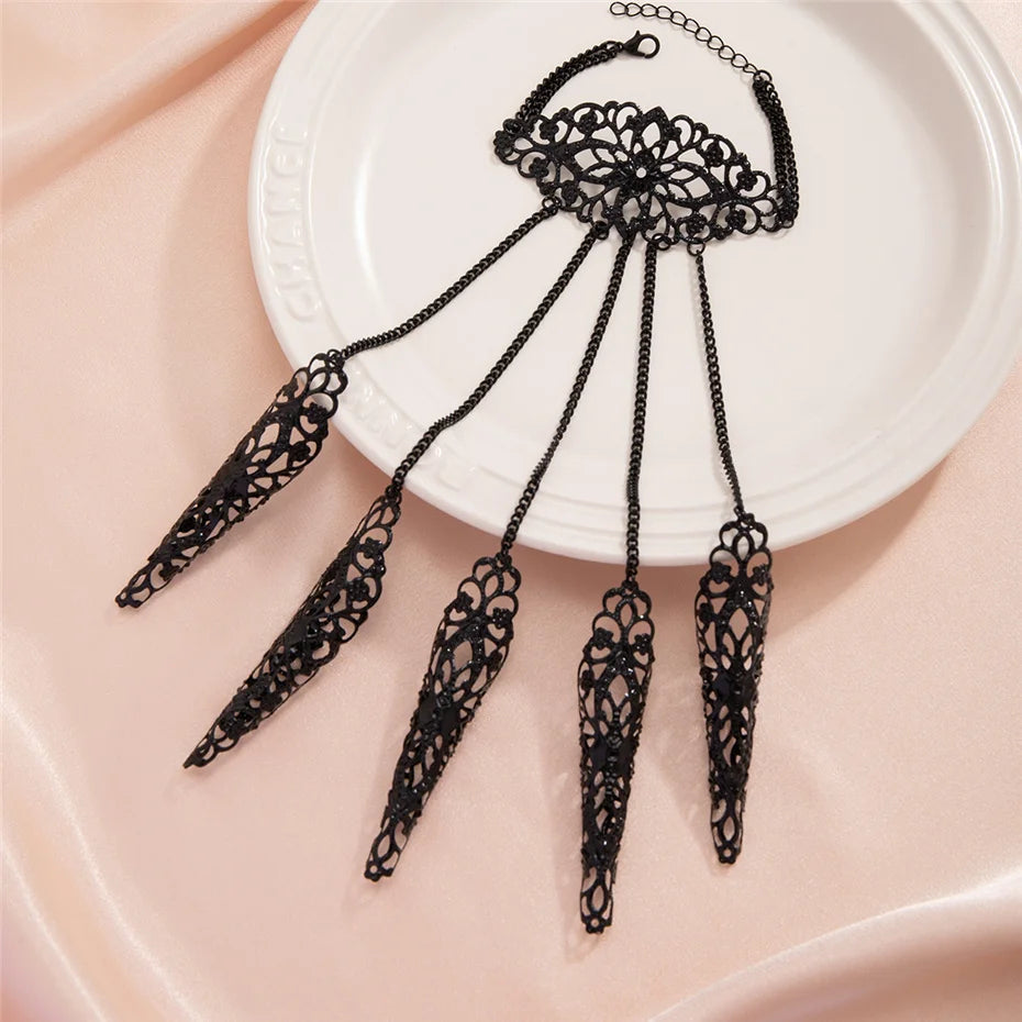 💖 PulseRebel™ – Punk Chain Bracelet