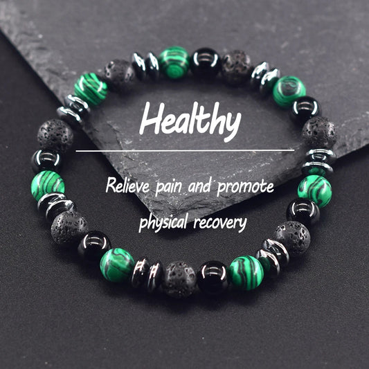 MysticLava™ – Black Labradorite Energy Balance Bracelet - Balli Outlet