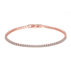 💖 PureCharm™ – Silver Zirconia Bracelet