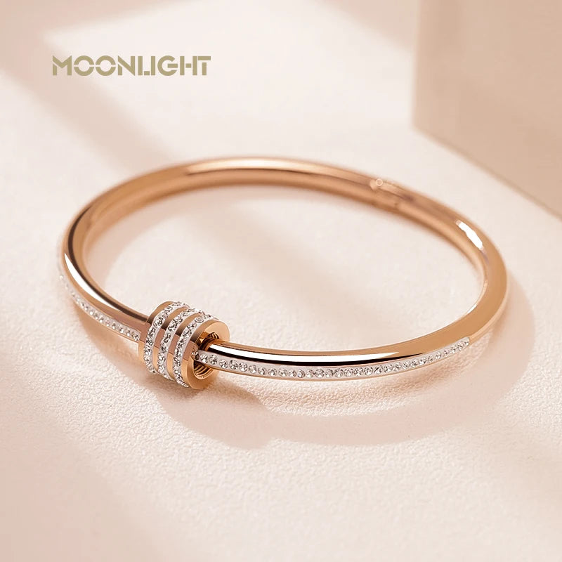 MoonLuxe™ - Zirconia Bangle