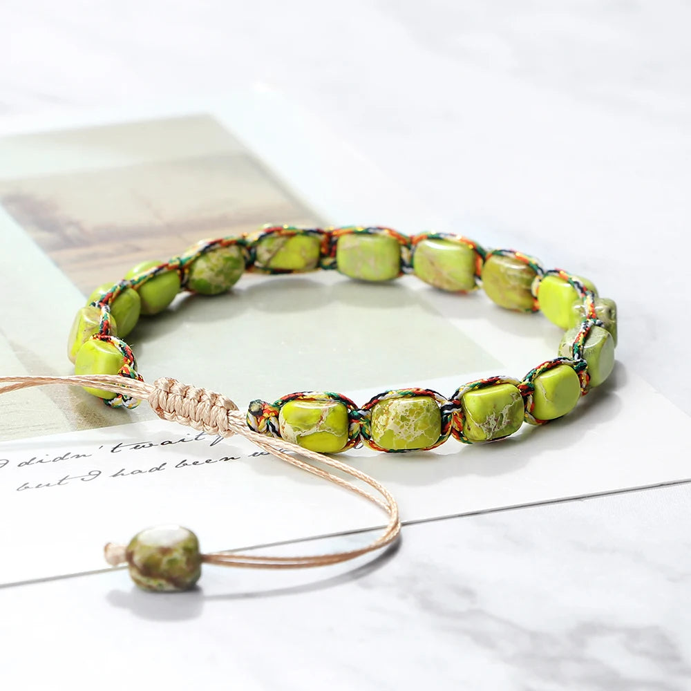 BohemianAura™ 🌿 – Imperial Bead Bracelet