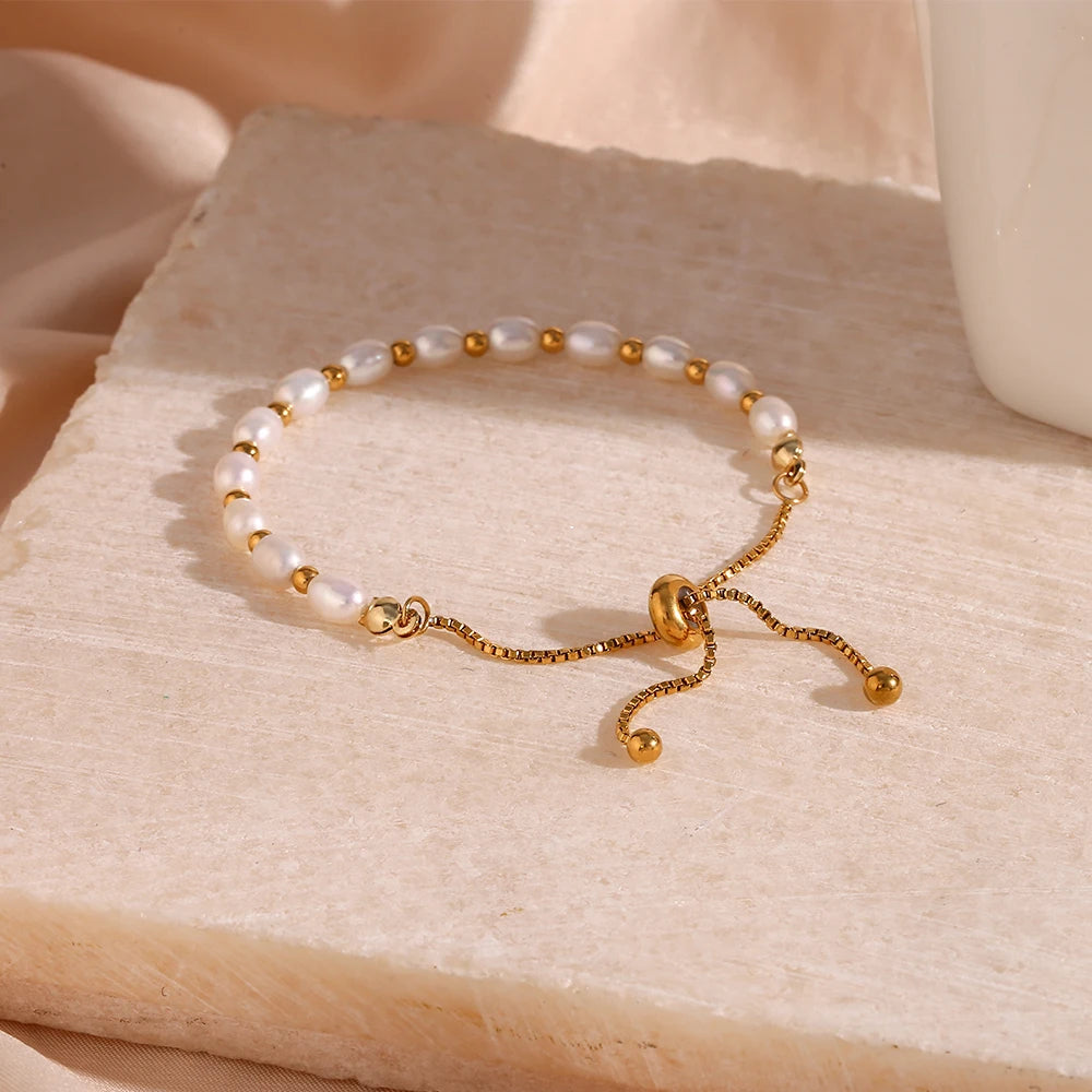 💖 Eb Belle™ – Elegant Pearl Bracelet