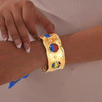 SilkLuxe™ - Retro Luxury Silk Scarf Bangle