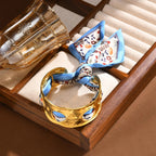 SilkLuxe™ - Retro Luxury Silk Scarf Bangle