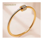 MoonLuxe™ - Zirconia Bangle