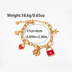 LoveFlight™ 💫 – 18k Gold Bracelet