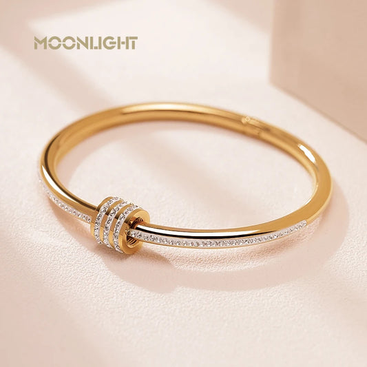 MoonLuxe™ - Zirconia Bangle - Balli Outlet