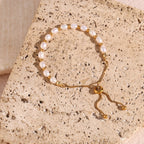 💖 Eb Belle™ – Elegant Pearl Bracelet