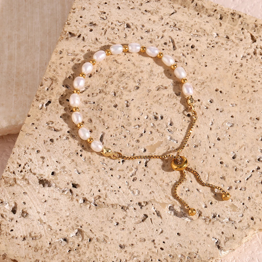 💖 Eb Belle™ – Elegant Pearl Bracelet