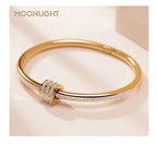 MoonLuxe™ - Zirconia Bangle