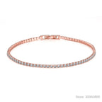 💖 PureCharm™ – Silver Zirconia Bracelet