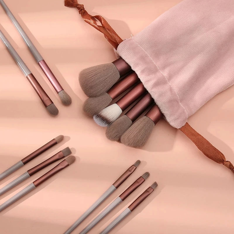 Blush&Blend™ 13-Piece Makeup Brush Set - Balli Outlet