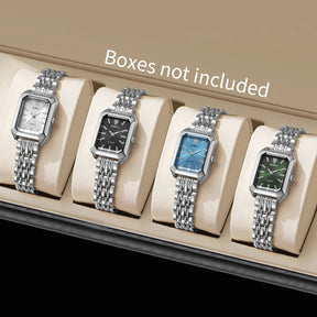 Twice as Nice™: Buy 1 Get 2 Luxury Women’s Rectangle Quartz Watche