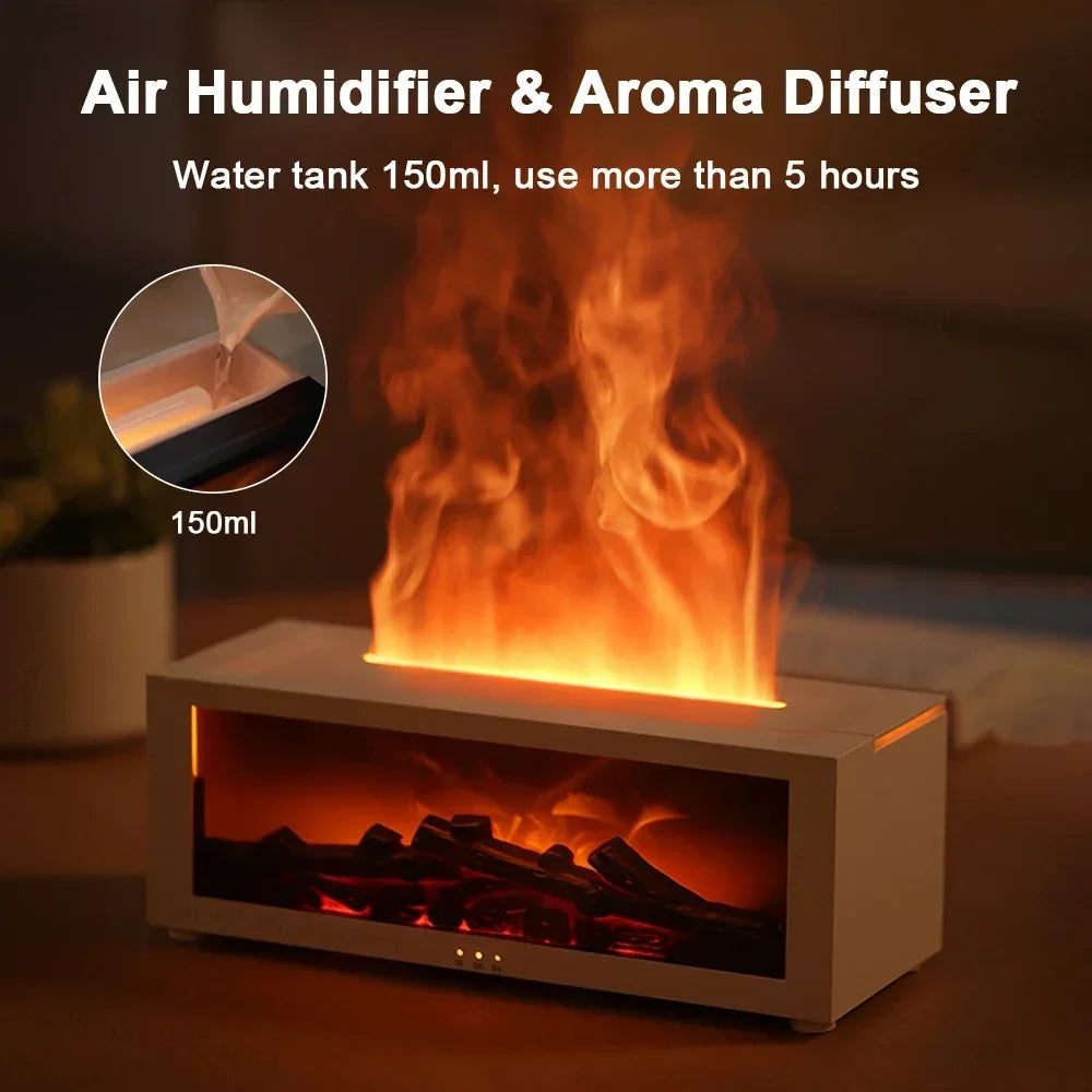 LumiMist™ FlameGlow Aroma Diffuser - Balli Outlet