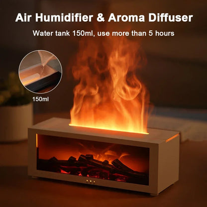 LumiMist™ FlameGlow Aroma Diffuser - Balli Outlet