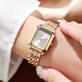 Twice as Nice™: Buy 1 Get 2 Luxury Women’s Rectangle Quartz Watche
