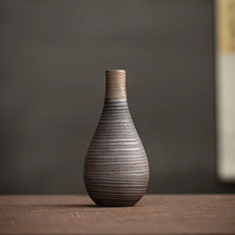 ElegantEcho™ Handmade Ceramic Vase