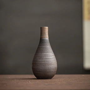 ElegantEcho™ Handmade Ceramic Vase