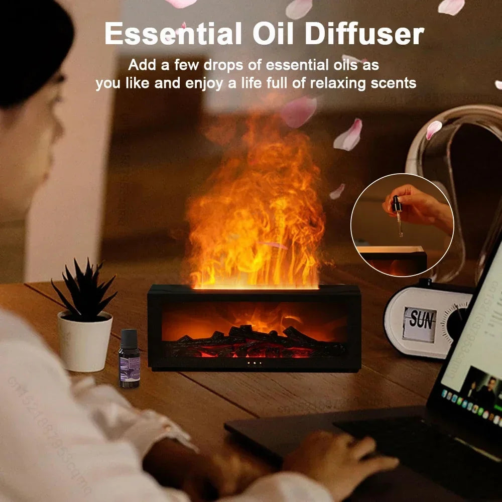 LumiMist™ FlameGlow Aroma Diffuser