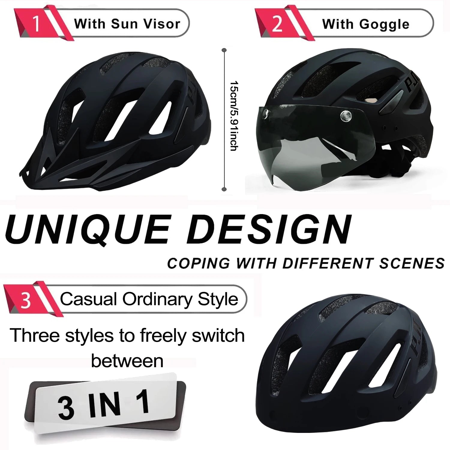 LumiRide™ Cycling Helmet - Balli Outlet