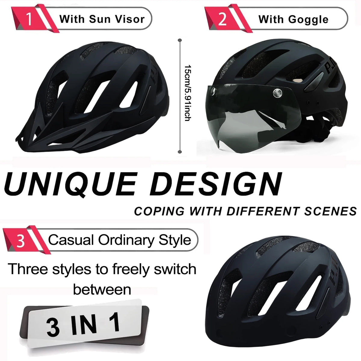 LumiRide™ Cycling Helmet