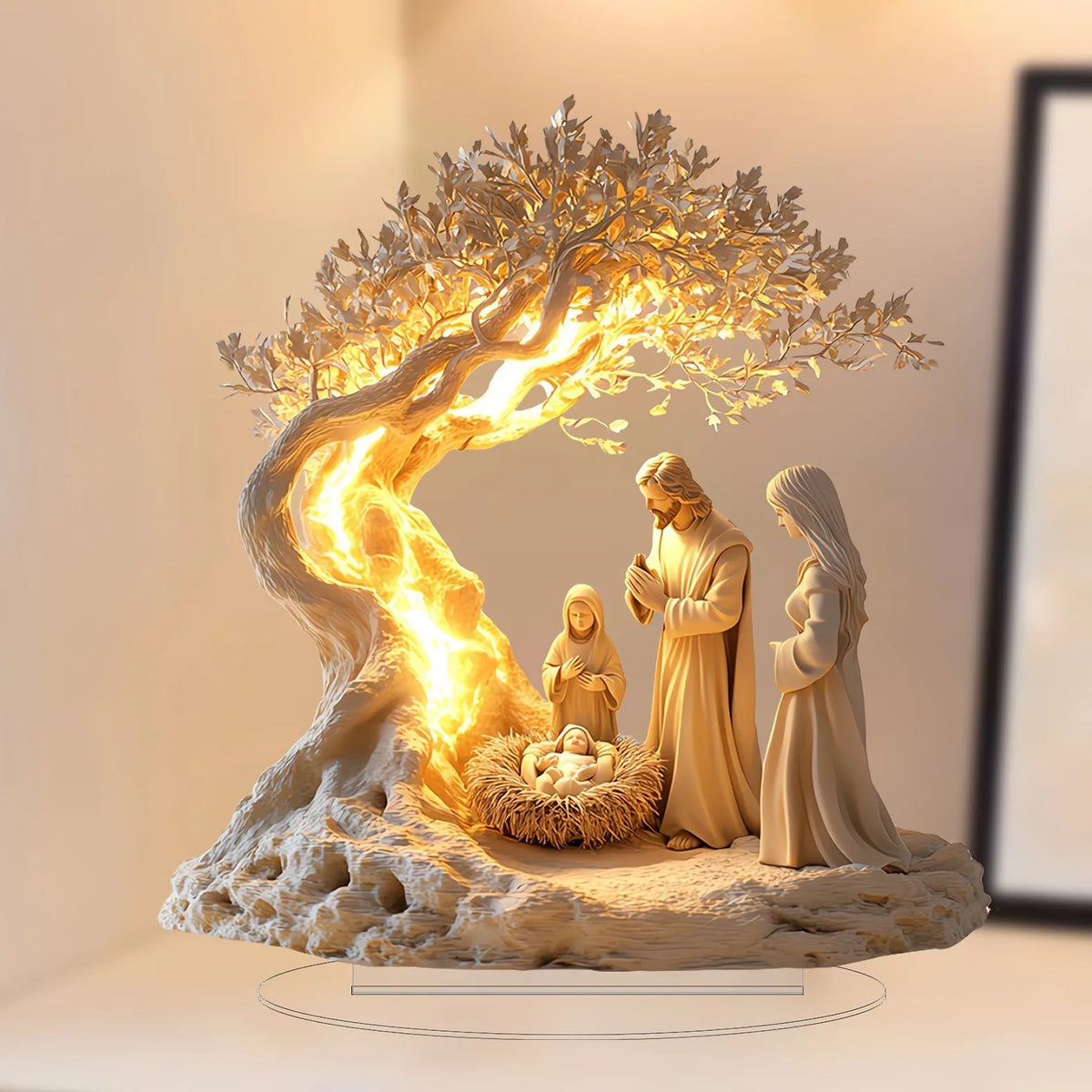 GraceBloom™ Tree of Life Christ Statue