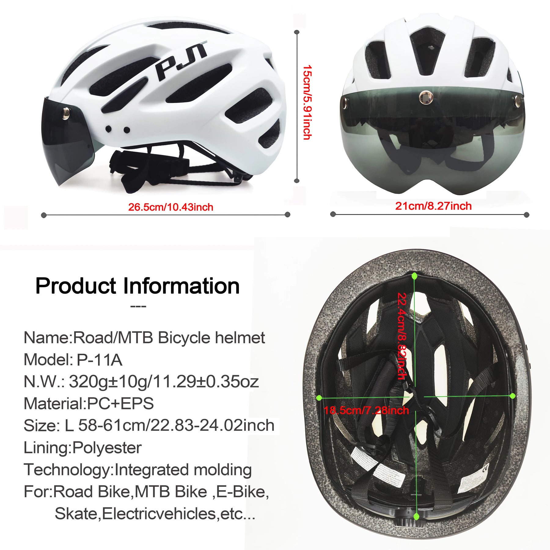 LumiRide™ Cycling Helmet